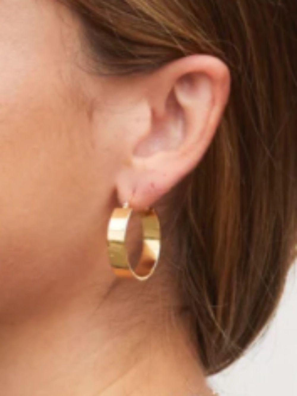 ISO Gorjana Jax Small Hoops - Gold - Picture 2 of 4